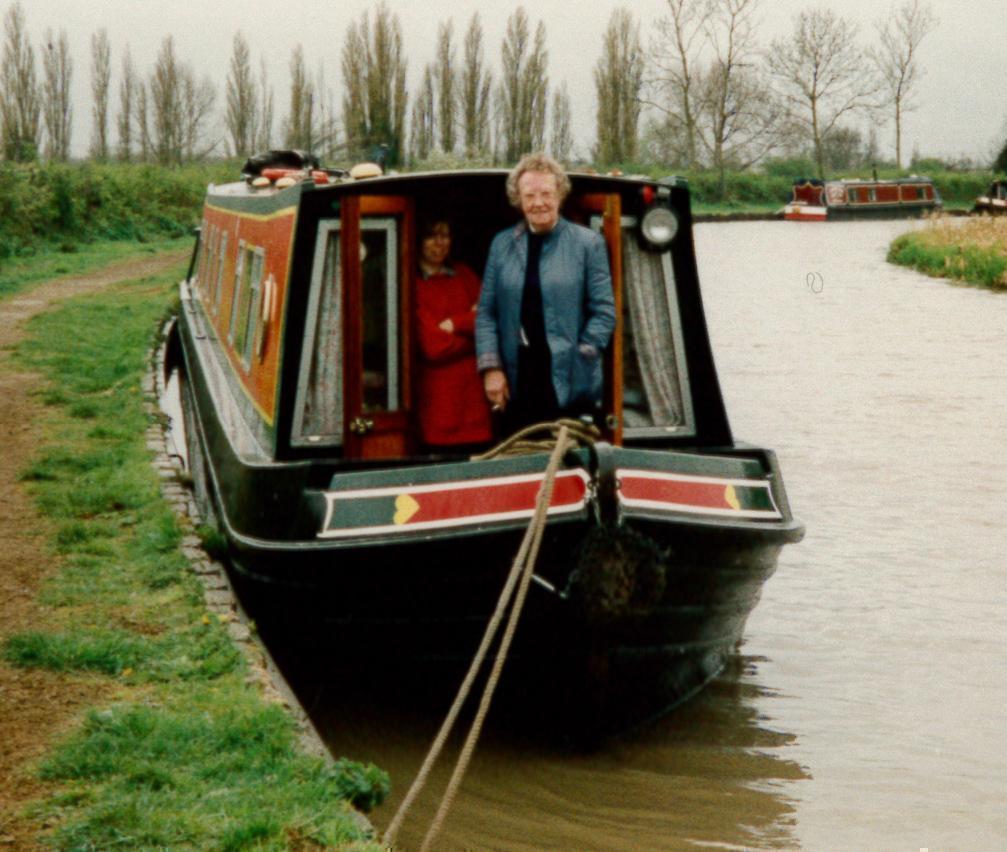Marge and Suzy boat